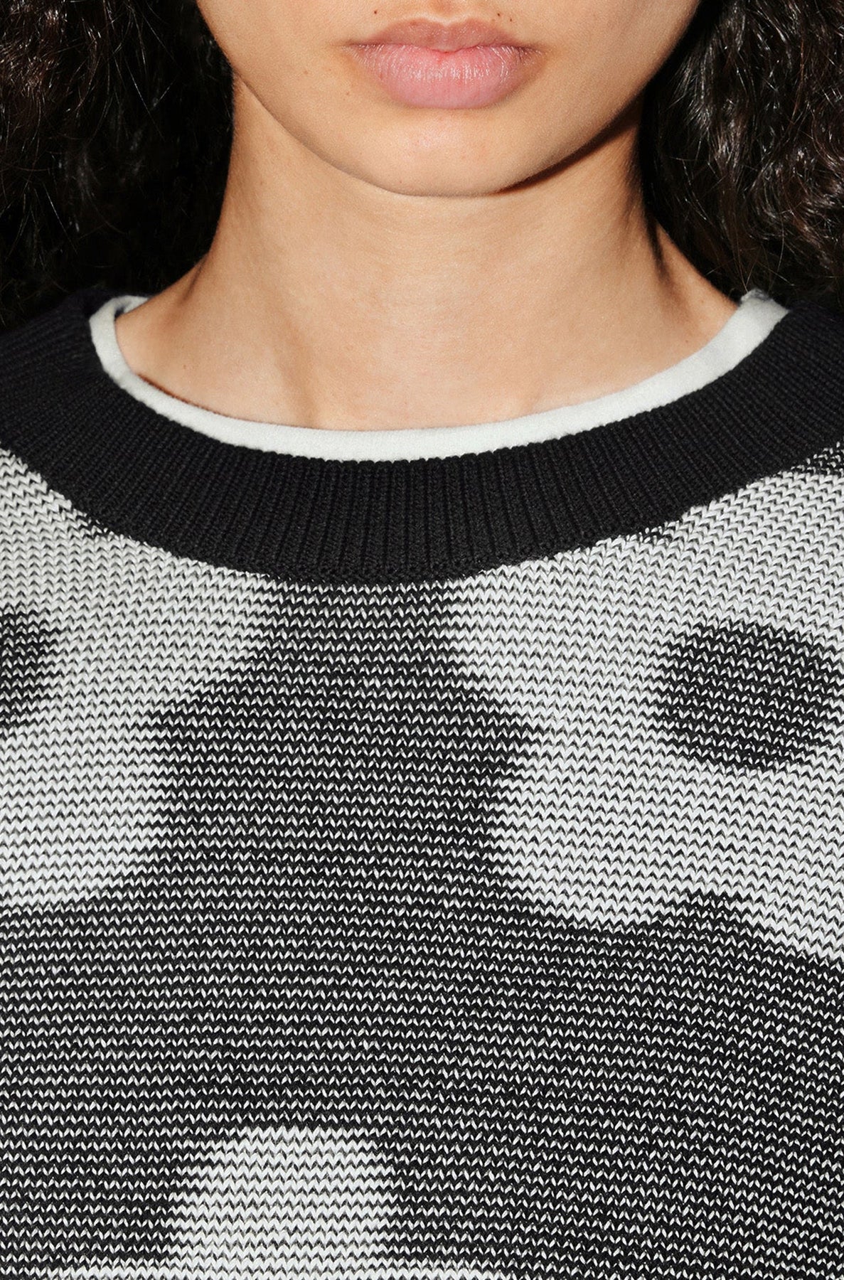 Flower Jacquard Jumper