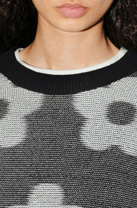 Flower Jacquard Jumper