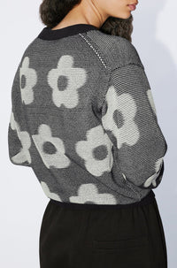 Flower Jacquard Jumper