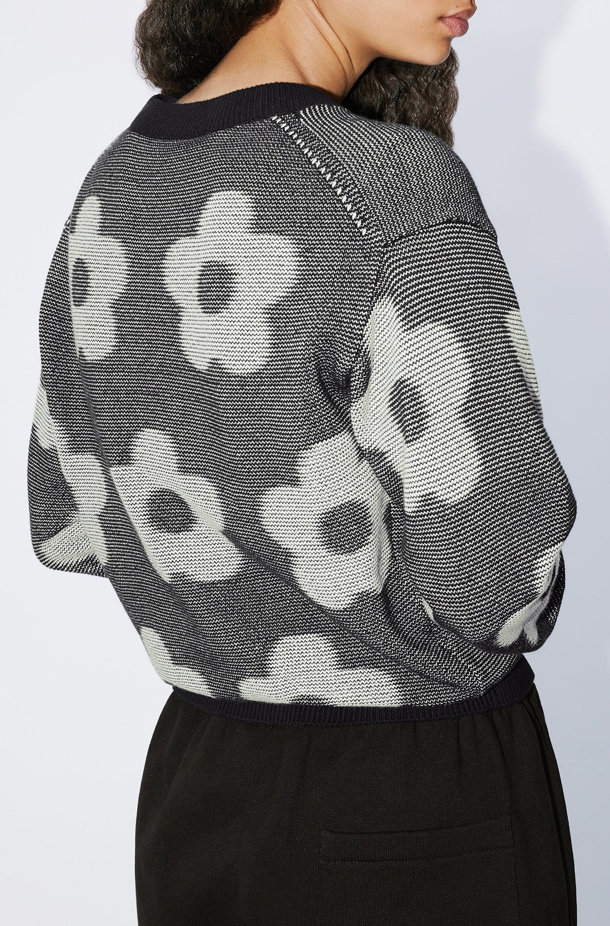 Flower Jacquard Jumper