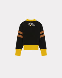 Pull brodé "Kenzo Party" en laine - Black