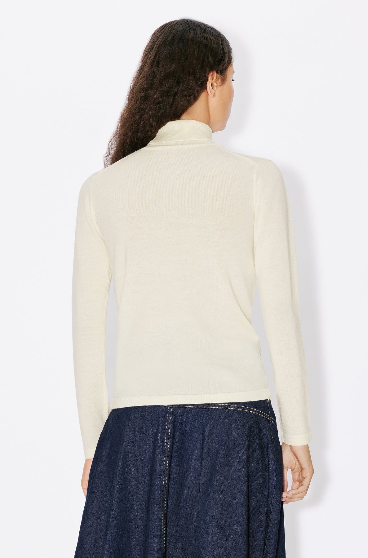 Kenzo Target jumper in wool - Off White