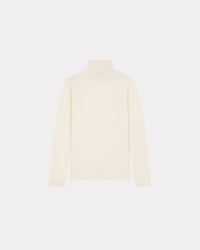 Pull "Kenzo Target" en laine - Off White