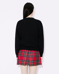 Pull brodé "Kenzo Kingyo Crest" en laine - Black