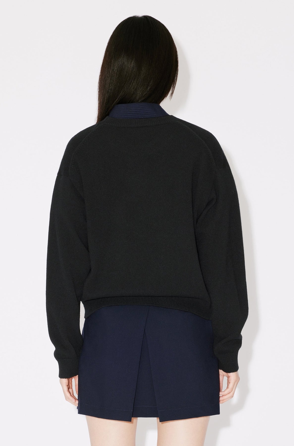 Boke Flower wool jumper - Black