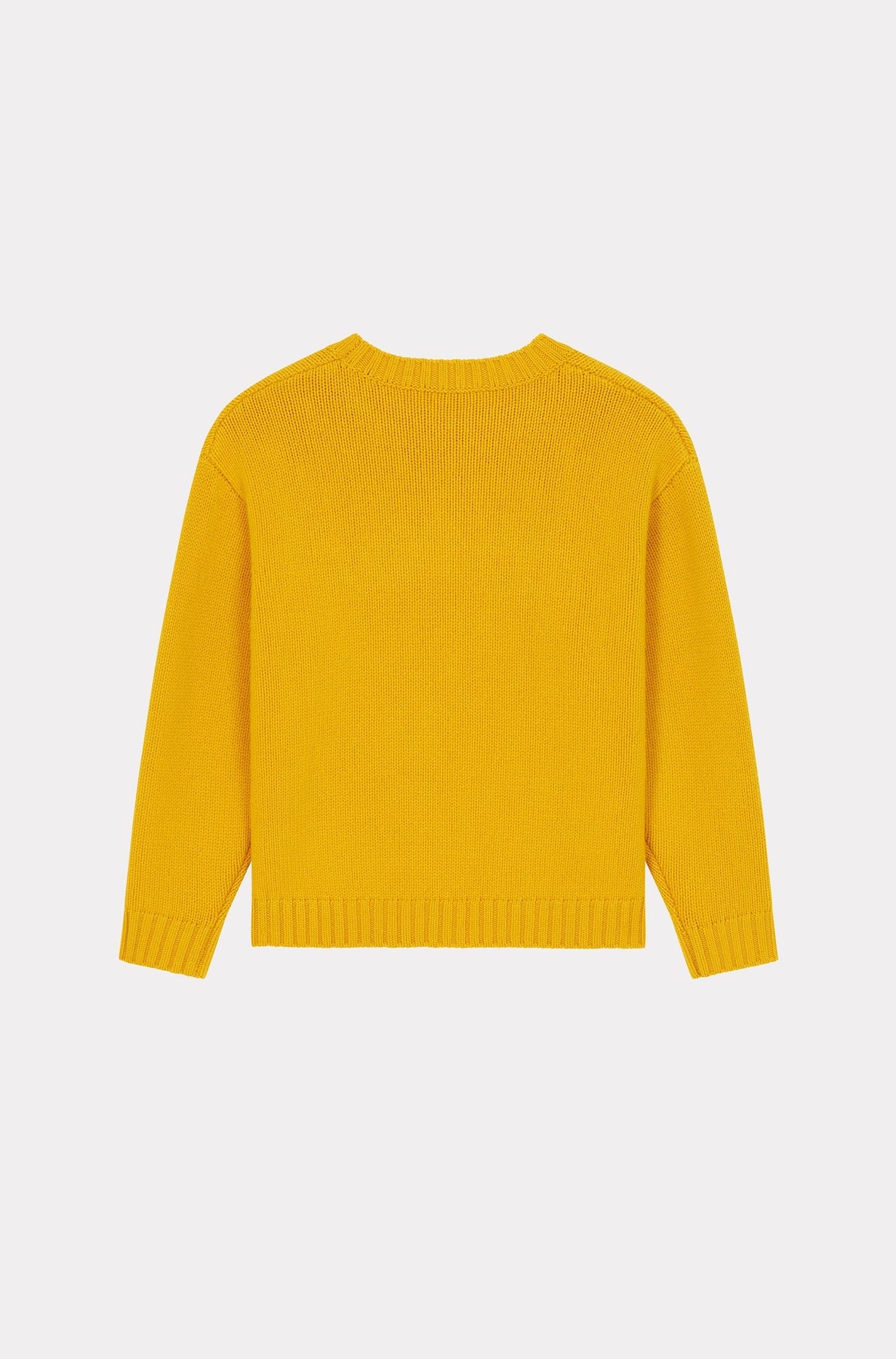 Pull Kenzo Paris en laine - Golden Yellow