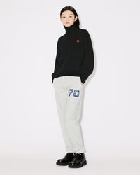 Boxy Turtle Neck Crest Jumper