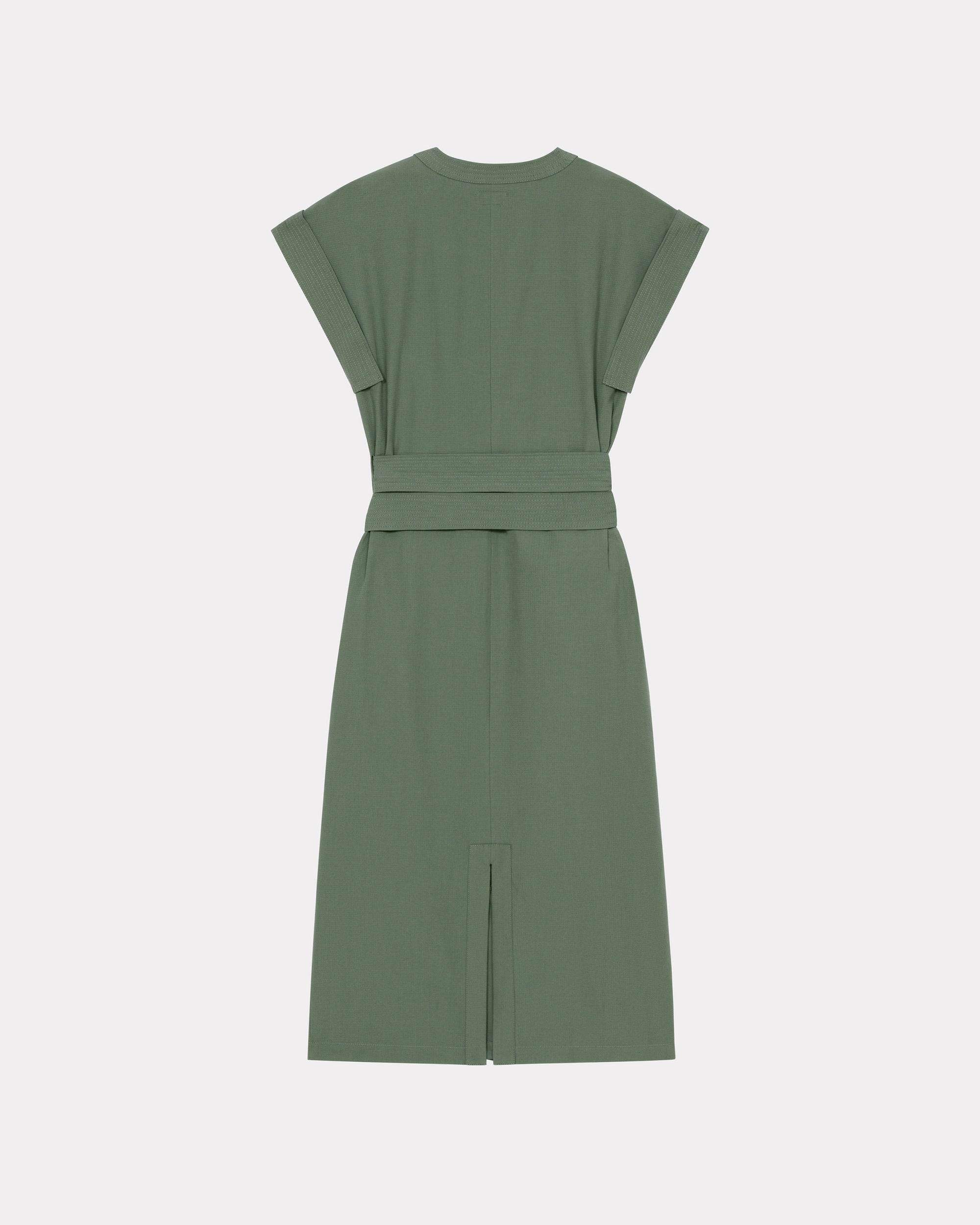 Robe midi kimono - Dark Khaki