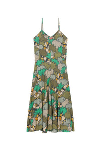 Printed Long Slip Dress
