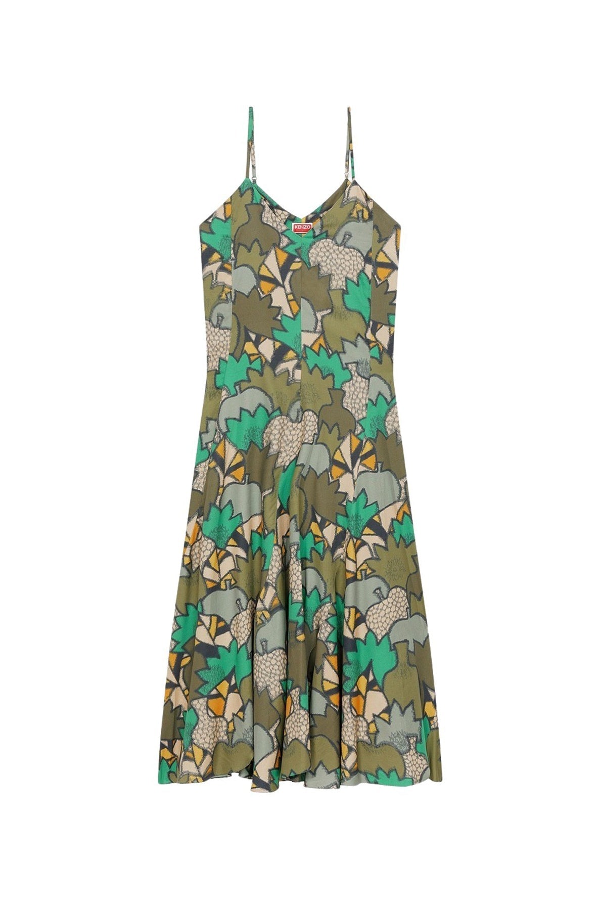Printed Long Slip Dress