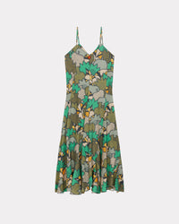 Printed Long Slip Dress
