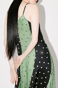 Robe longue "Kenzo Flower Spot" - Black