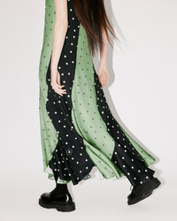 Robe longue "Kenzo Flower Spot" - Black