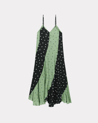 Robe longue "Kenzo Flower Spot" - Black