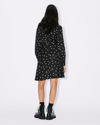 Kenzo Flower Spot" short dress - Black