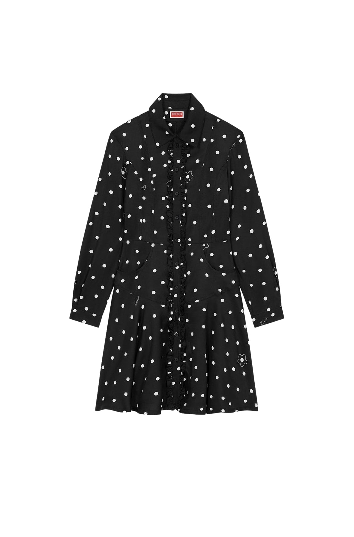 Kenzo Flower Spot Short Dress