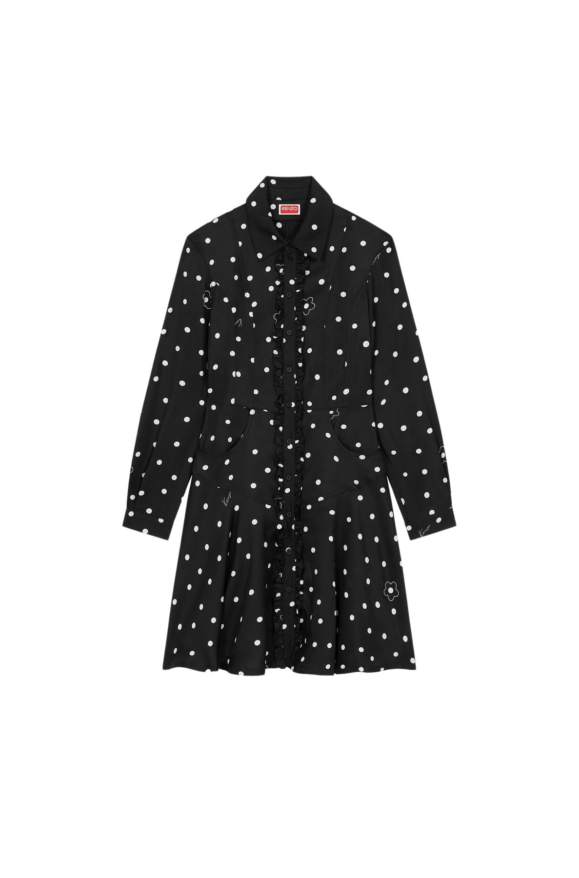 Kenzo Flower Spot Short Dress