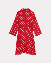 Robe midi Kenzo Teddy Flower - Cherry