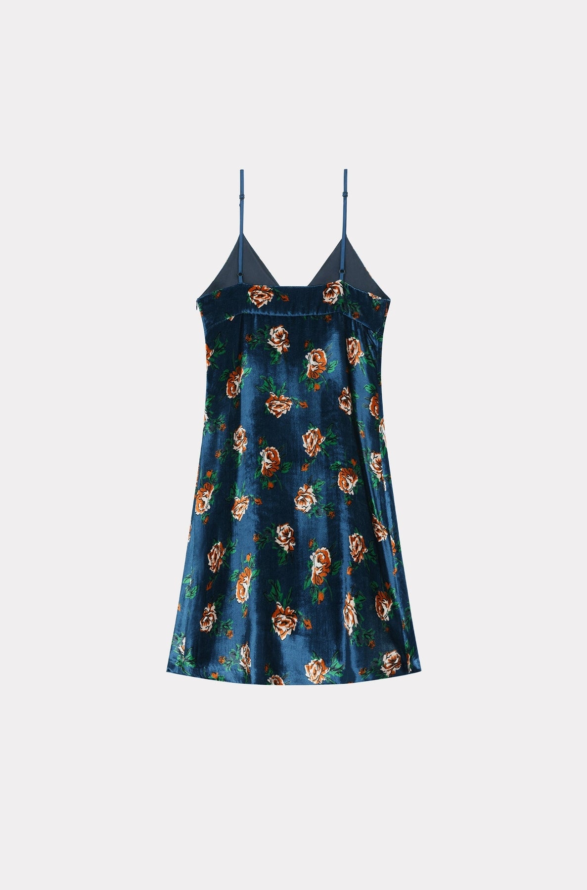 Robe courte Roses - Duck Blue
