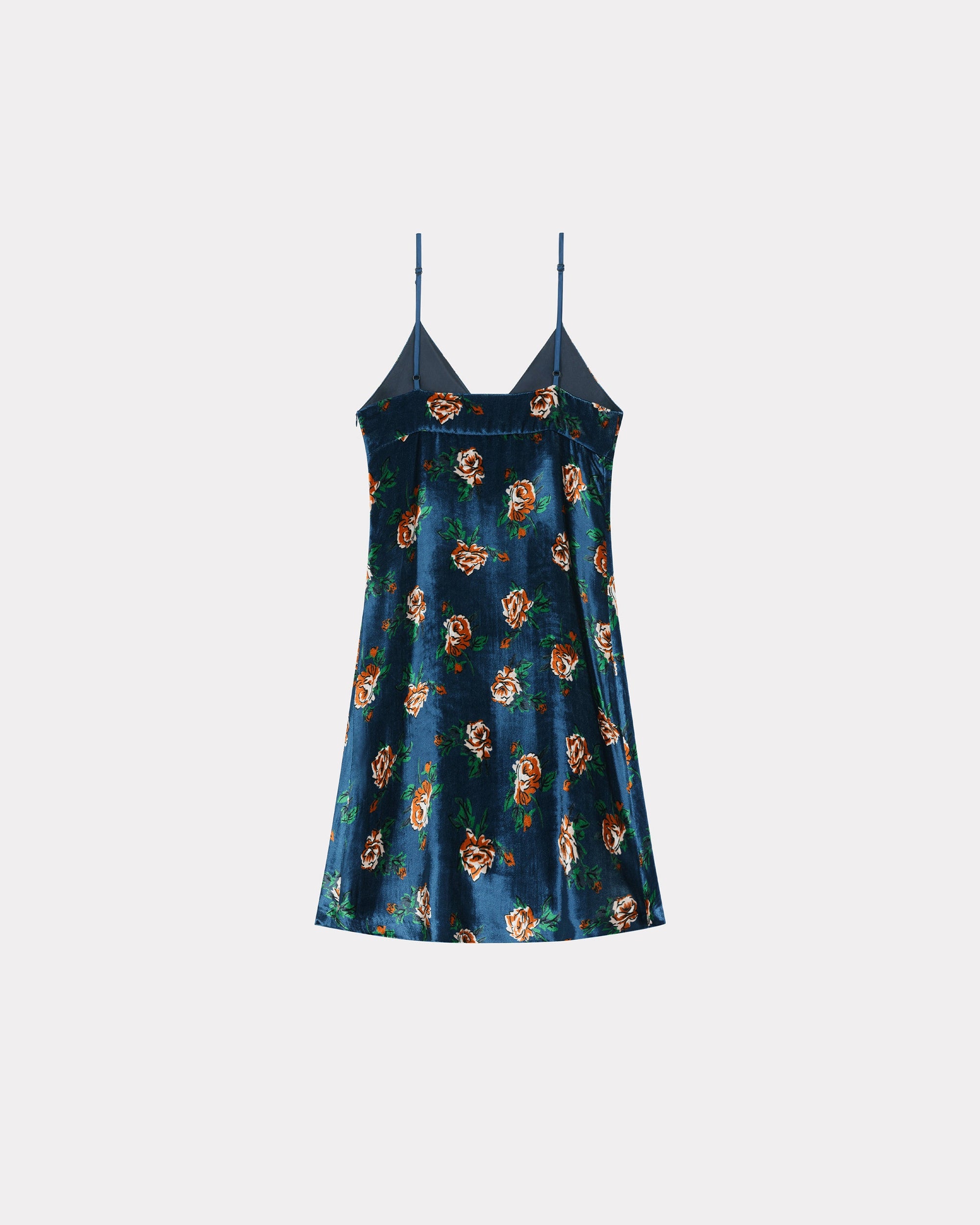 Robe courte Roses - Duck Blue