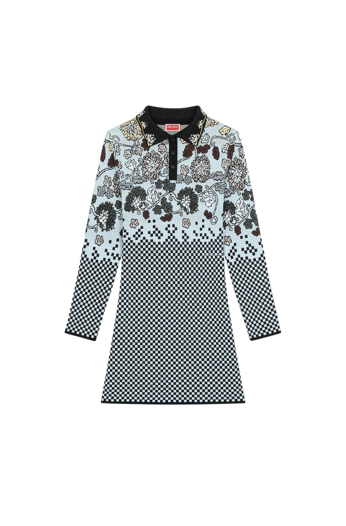 Robe "Kenzo Archive Floral" - Glacier