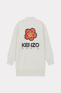 Robe cardigan brodée Boke Flower - Pale Grey