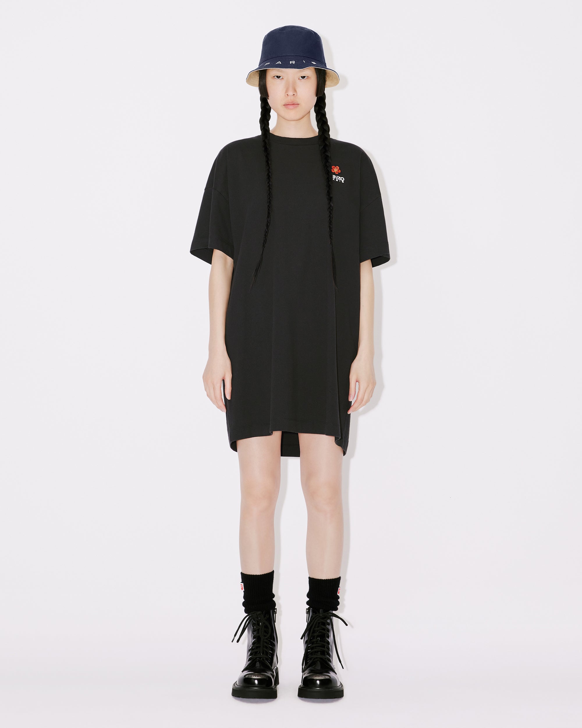 Boke Flower T-Shirt Dress