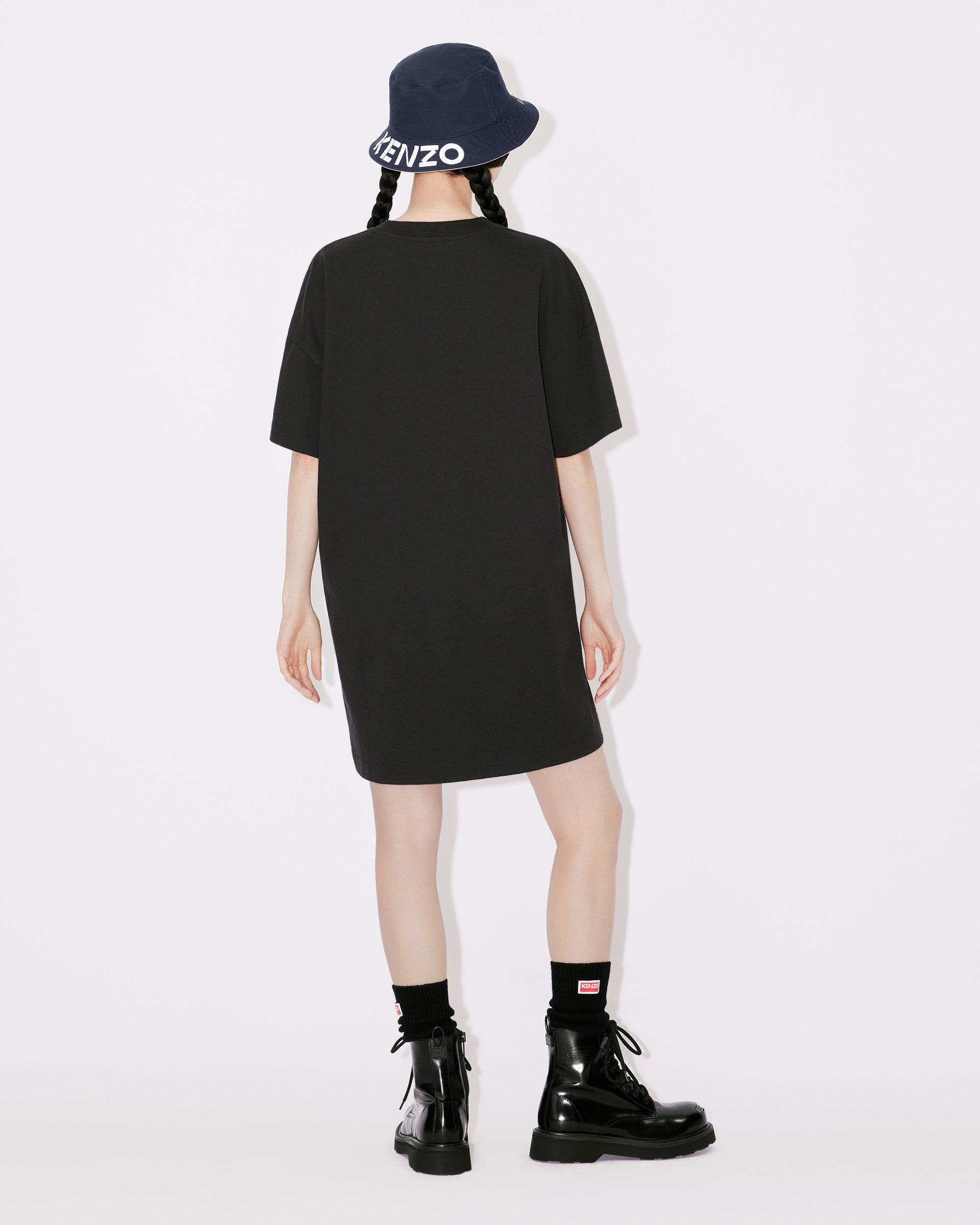 Boke Flower T-Shirt Dress