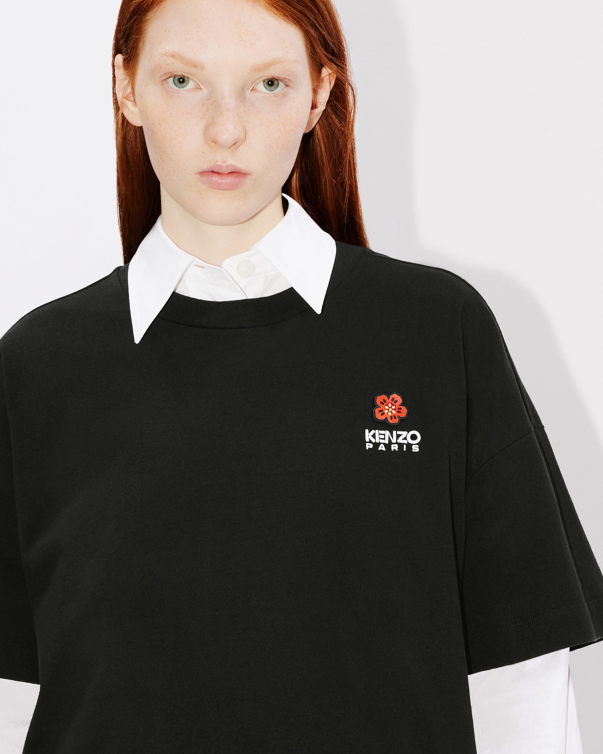 Boke Flower T-Shirt Dress