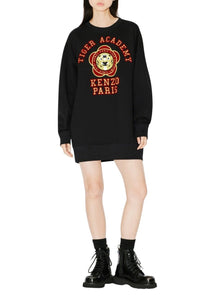 Robe Sweat-shirt "Kenzo Tiger Academy" - Black