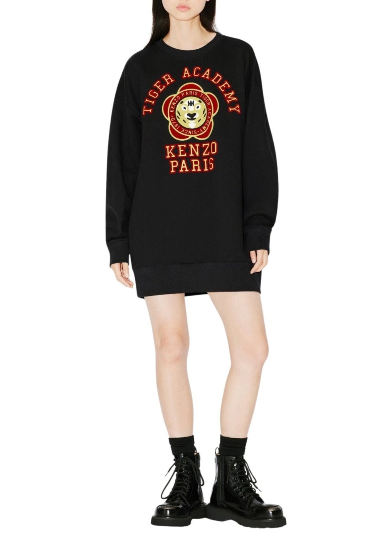 Robe Sweat-shirt "Kenzo Tiger Academy" - Black