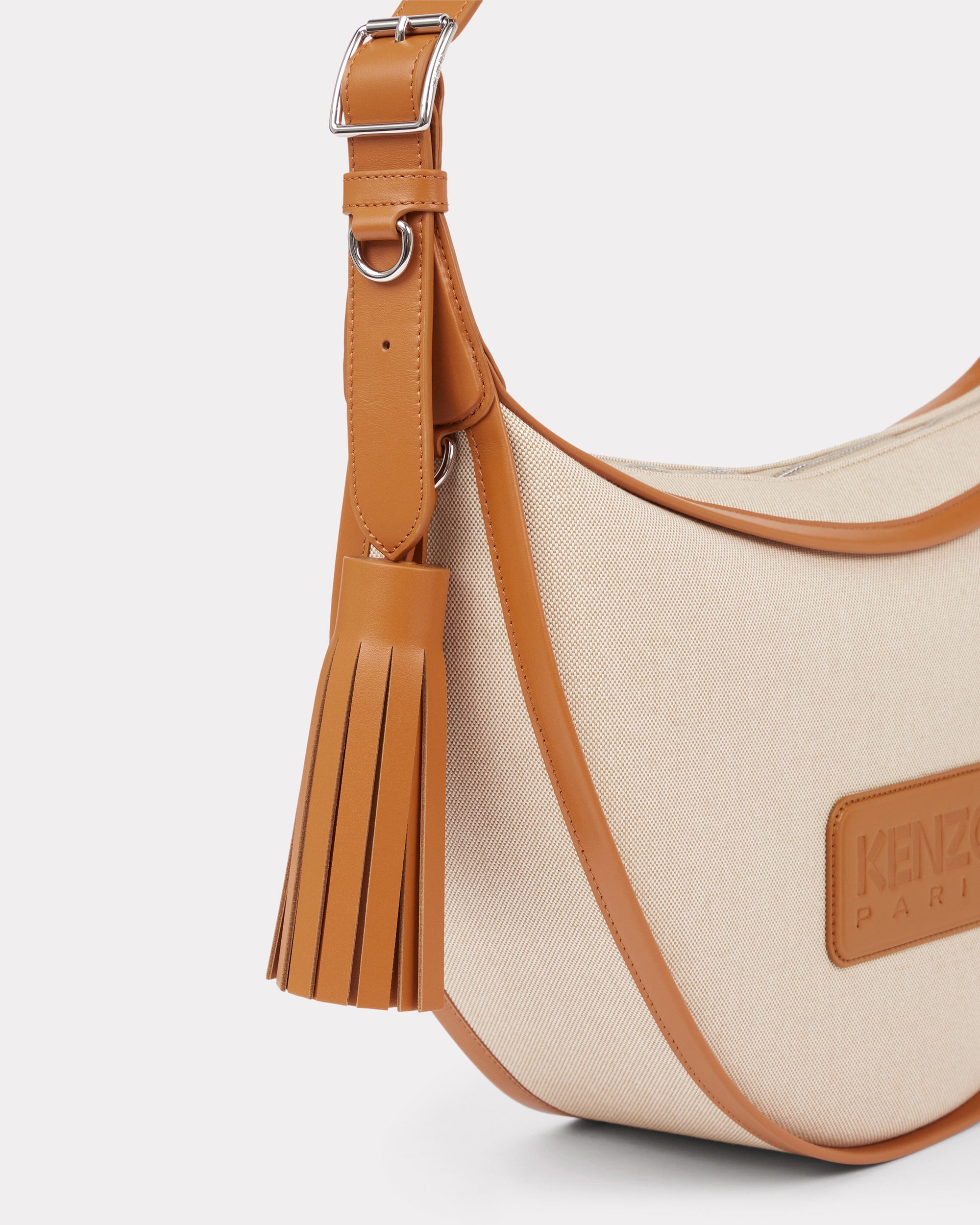 Sac Hobo moyen 'Kenzo 18' - Dark Camel