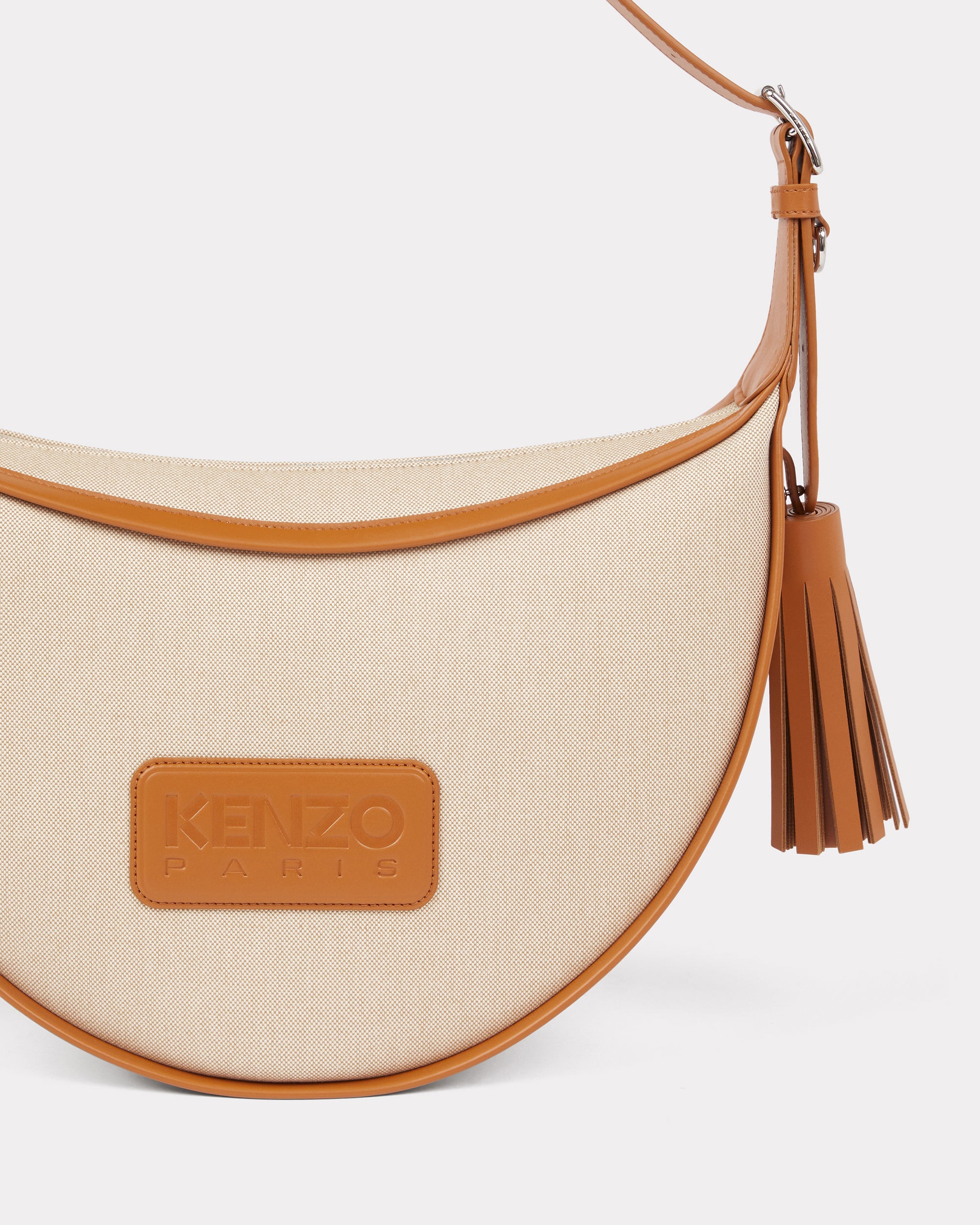 Sac Hobo moyen 'Kenzo 18' - Dark Camel