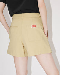 Short taille haute "Kenzo Paris" - Camel
