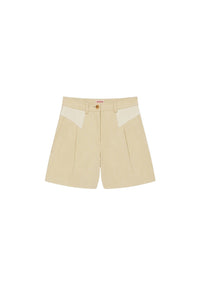 Short taille haute "Kenzo Paris" - Camel