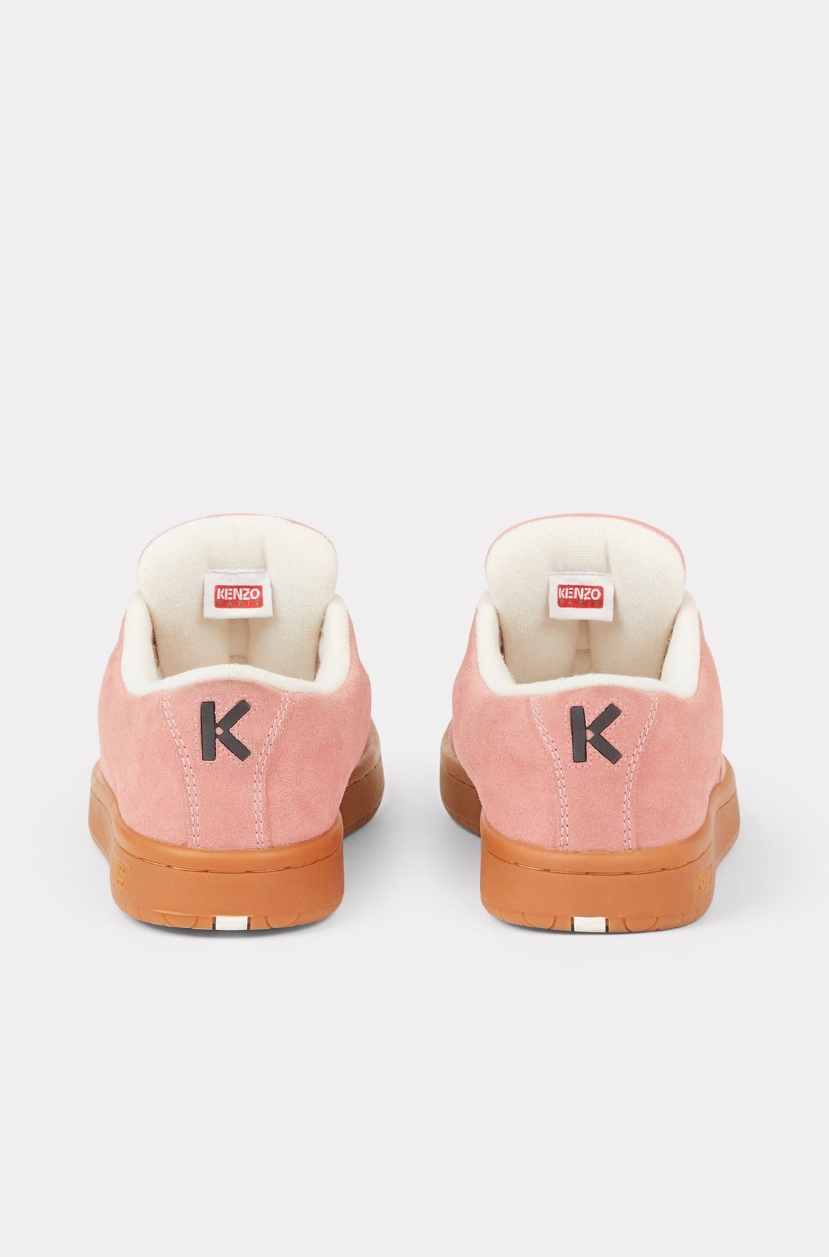 Kenzo-Dome leather trainers - Dark pink