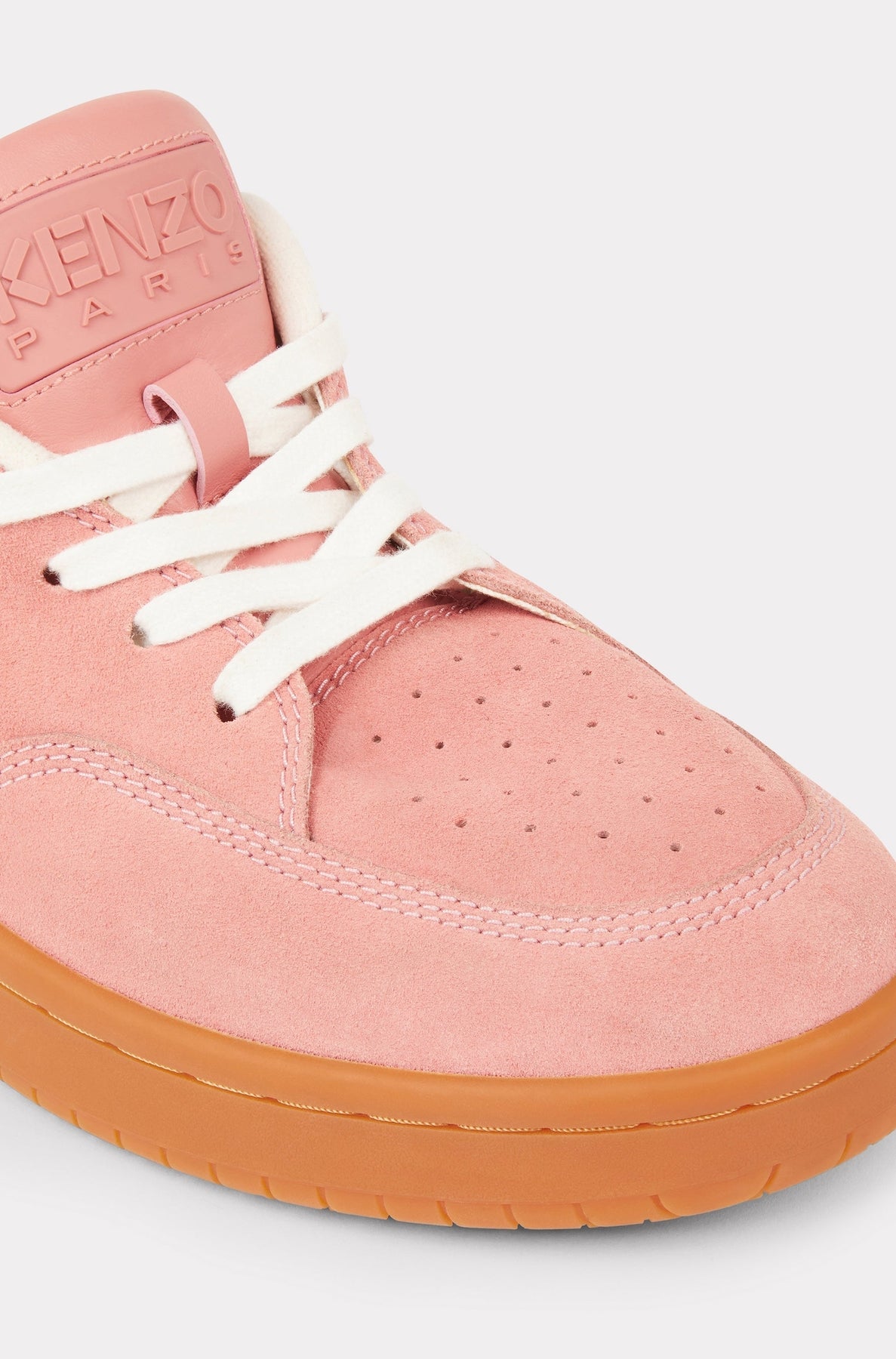 Kenzo-Dome leather trainers - Dark pink
