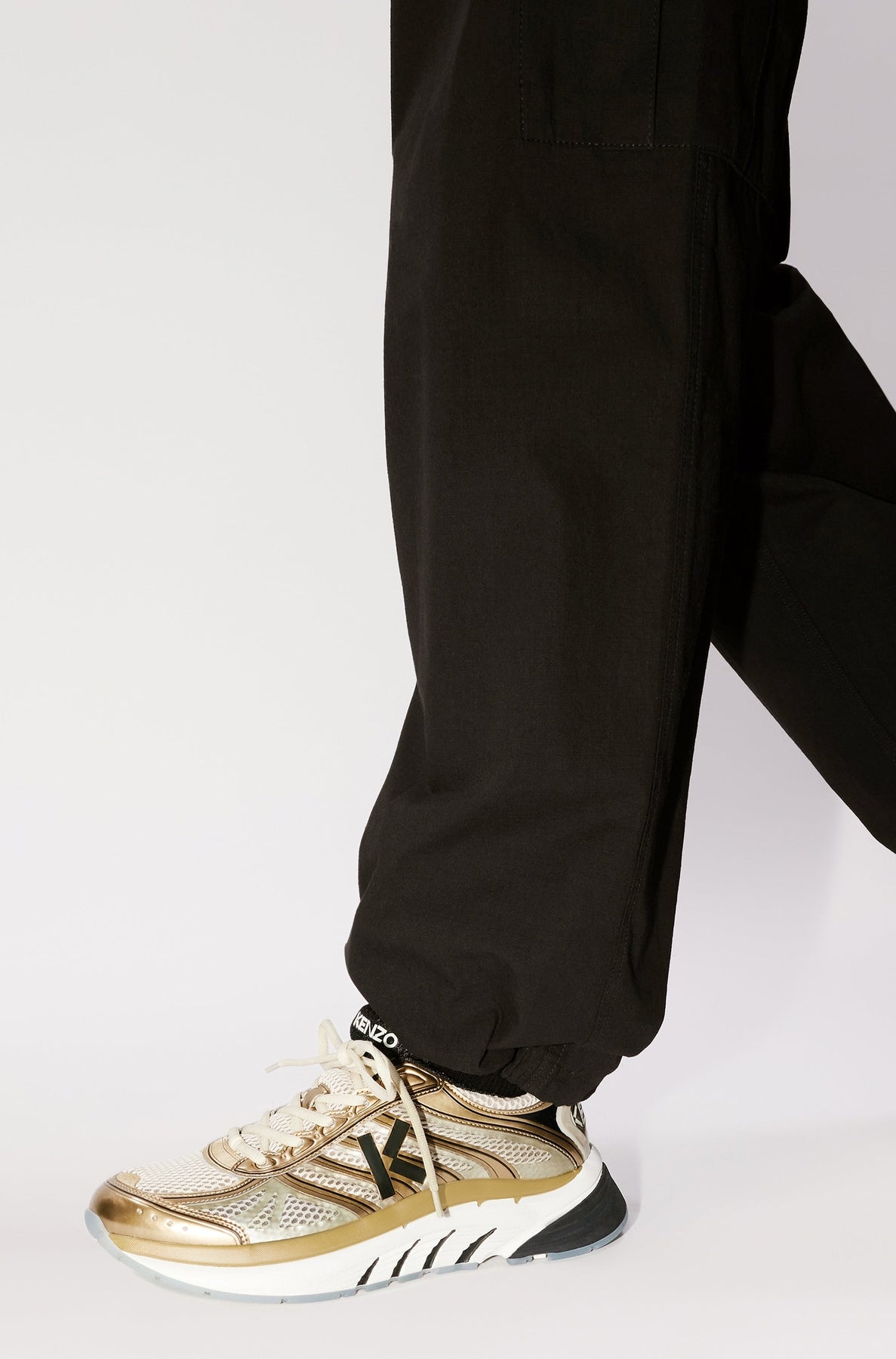Kenzo-Pace Sneakers - Gold