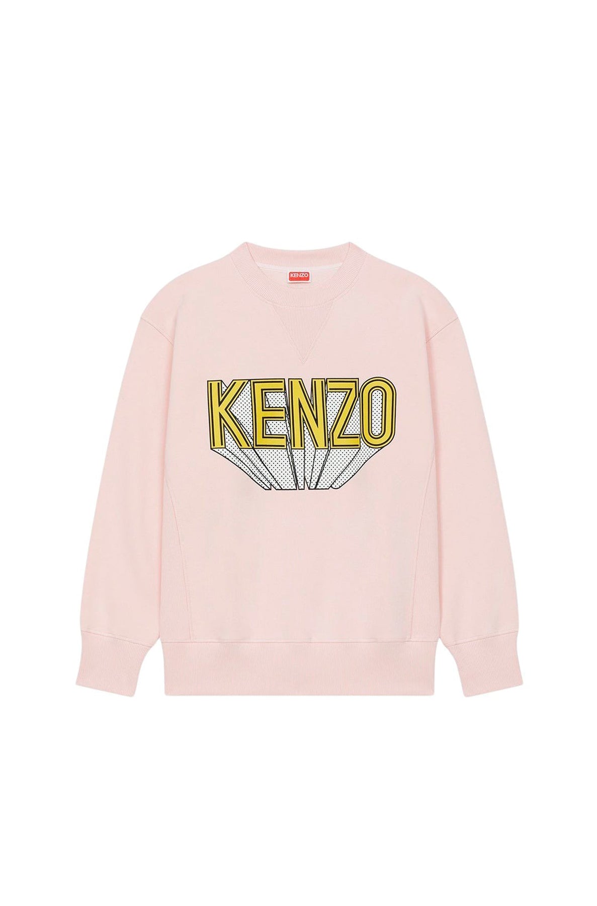 Sweatshirt oversize 3D - Faded Pink
