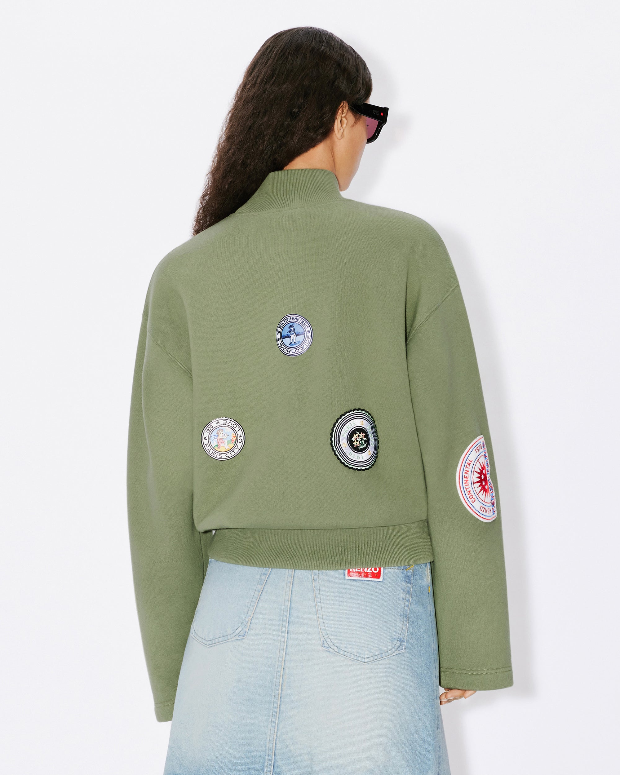 Sweatshirt "Kenzo Travel" - Sage Green