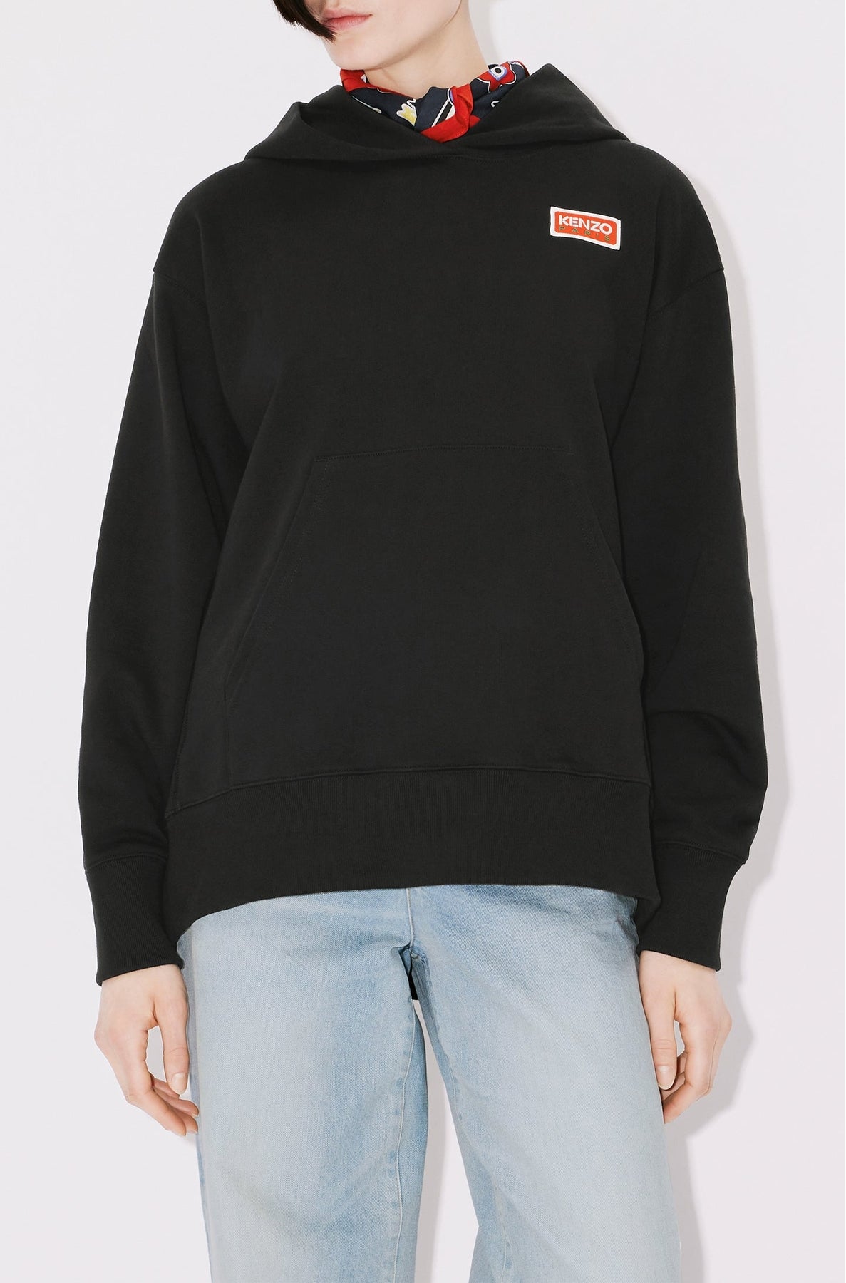 Sweatshirt à capuche oversize "Kenzo Paris" - Black