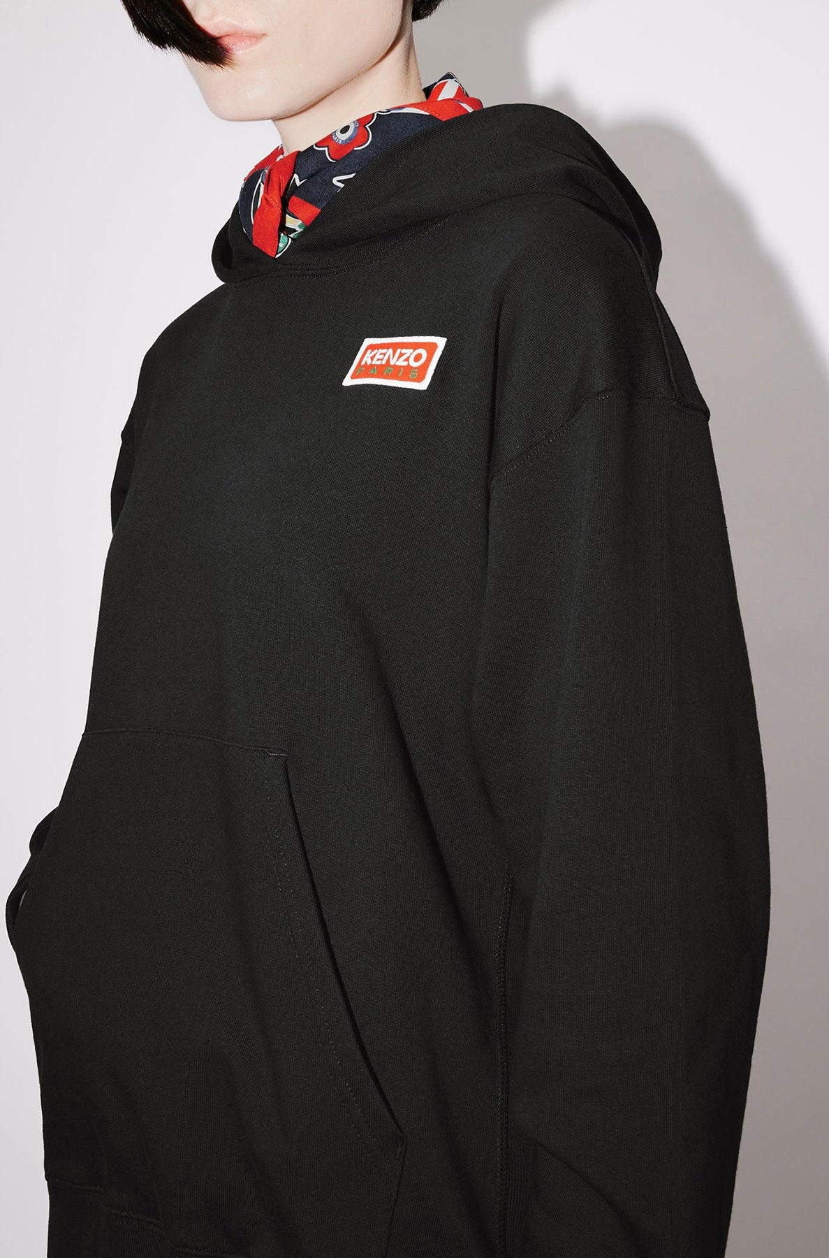 Sweatshirt à capuche oversize "Kenzo Paris" - Black