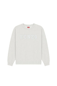 Kenzo Academy' embroidered sweatshirt - Pale Grey