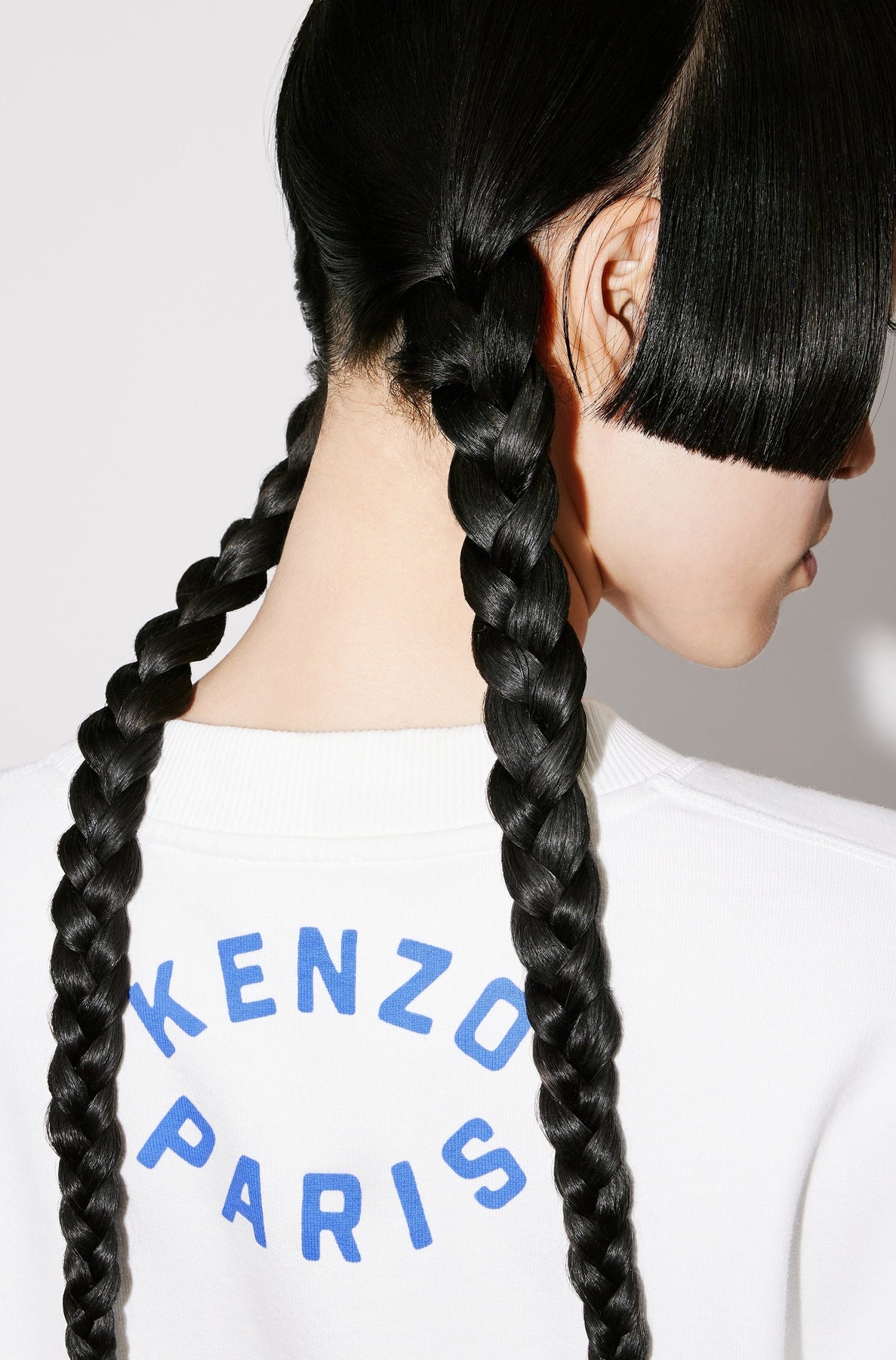 Oversized sweatshirt Kenzo Target - Off White