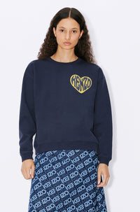 Kenzo Heart Sweatshirt - Midnight Blue