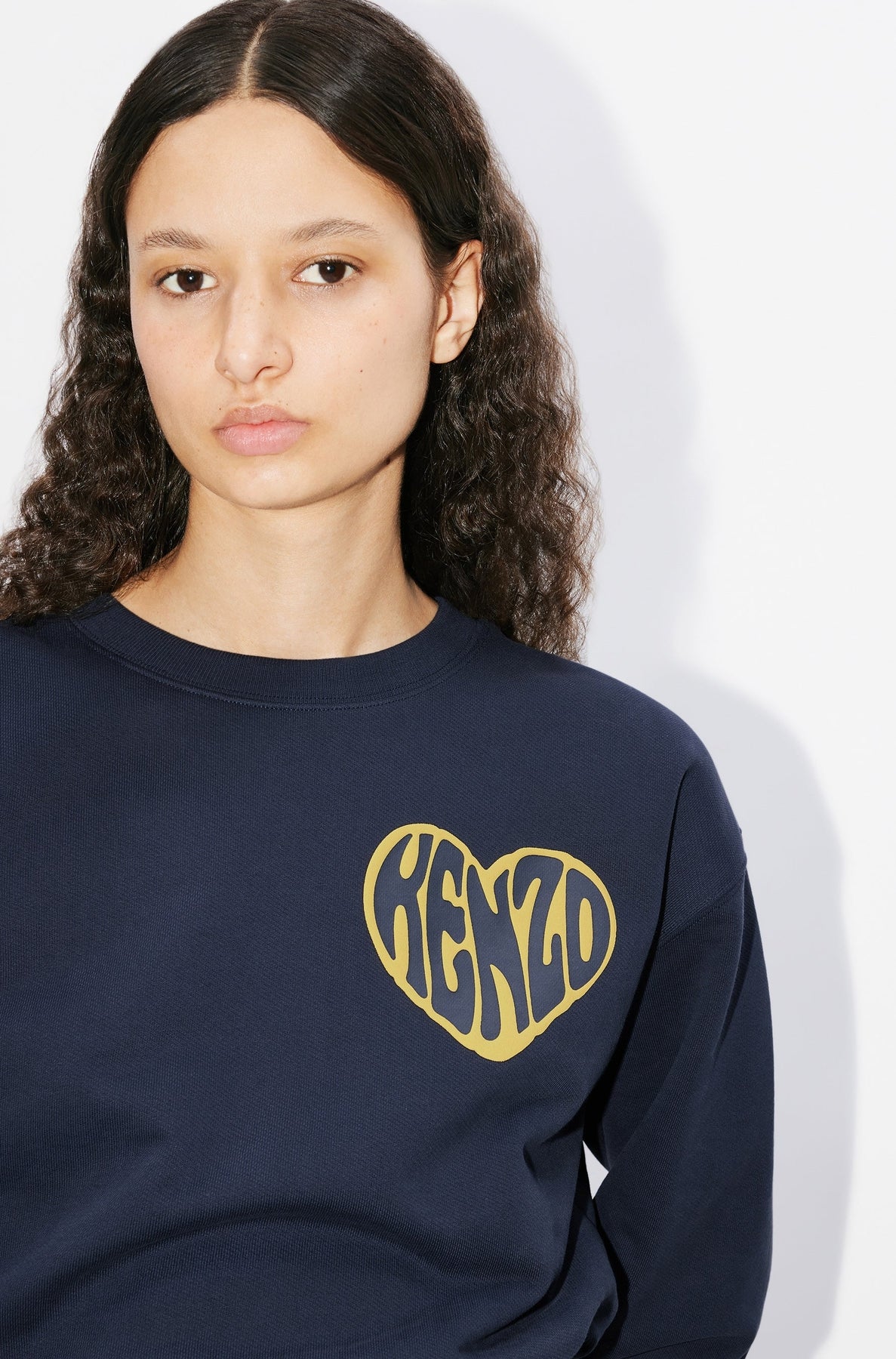 Kenzo Heart Sweatshirt - Midnight Blue