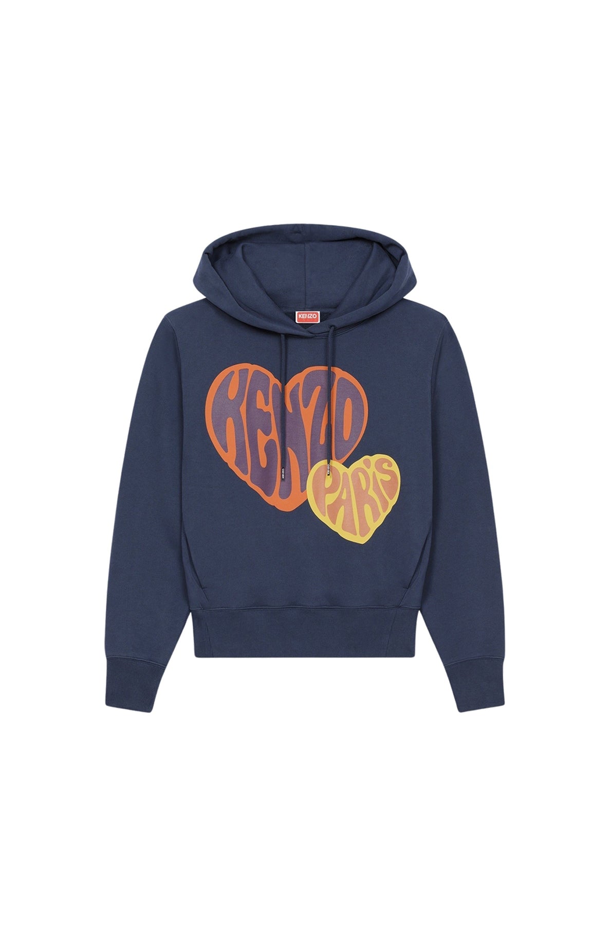 Sweatshirt à capuche "Kenzo Heart" - Midnight Blue