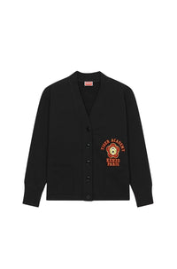 Graphic Molleton Cardigan