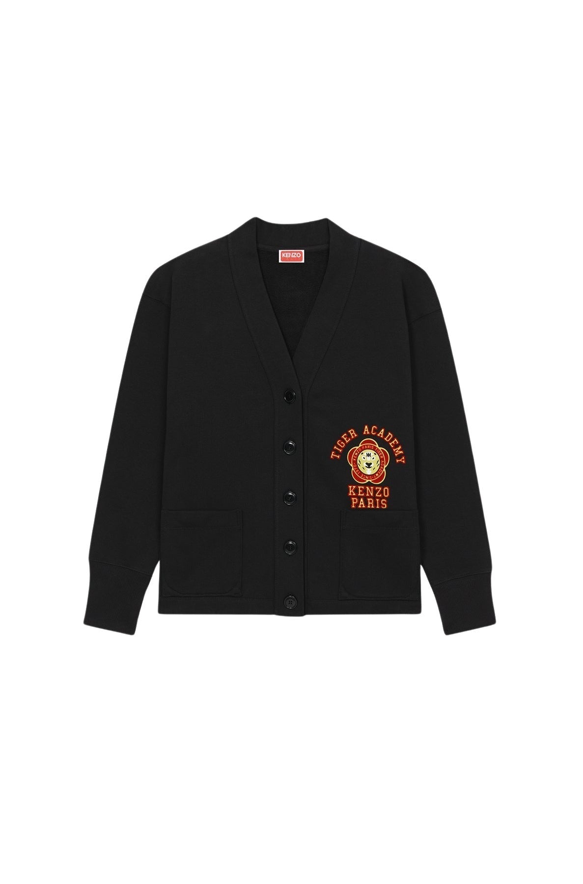 Graphic Molleton Cardigan