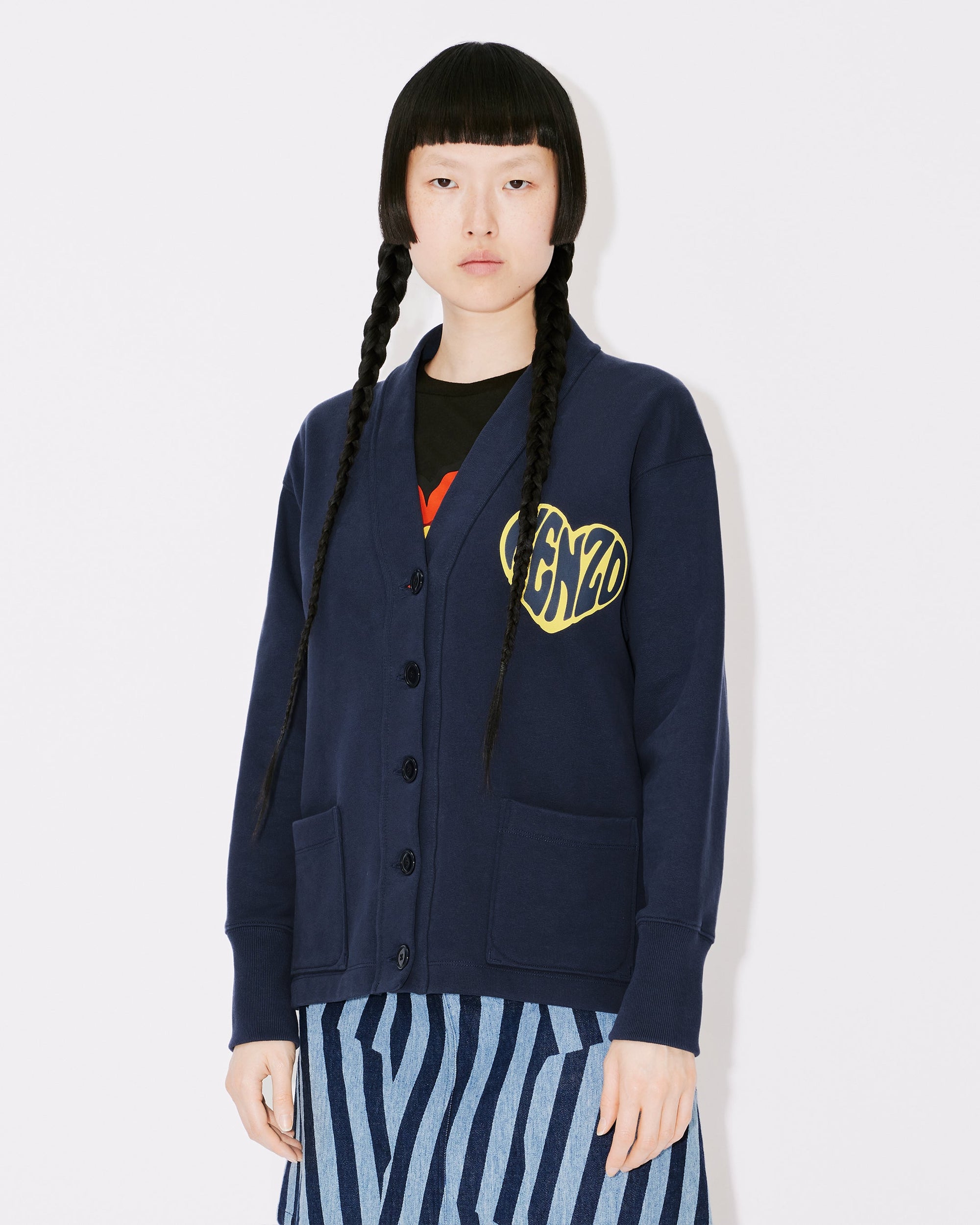Kenzo Hearts Cardi Sweatshirt /// MODIF OK